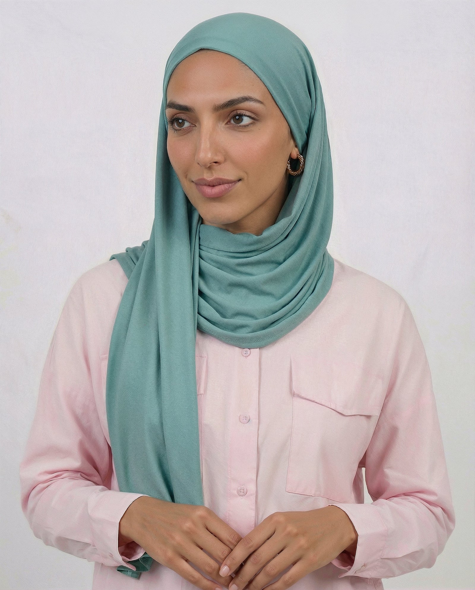 Lycra Coton Maxi – TURQUOISE