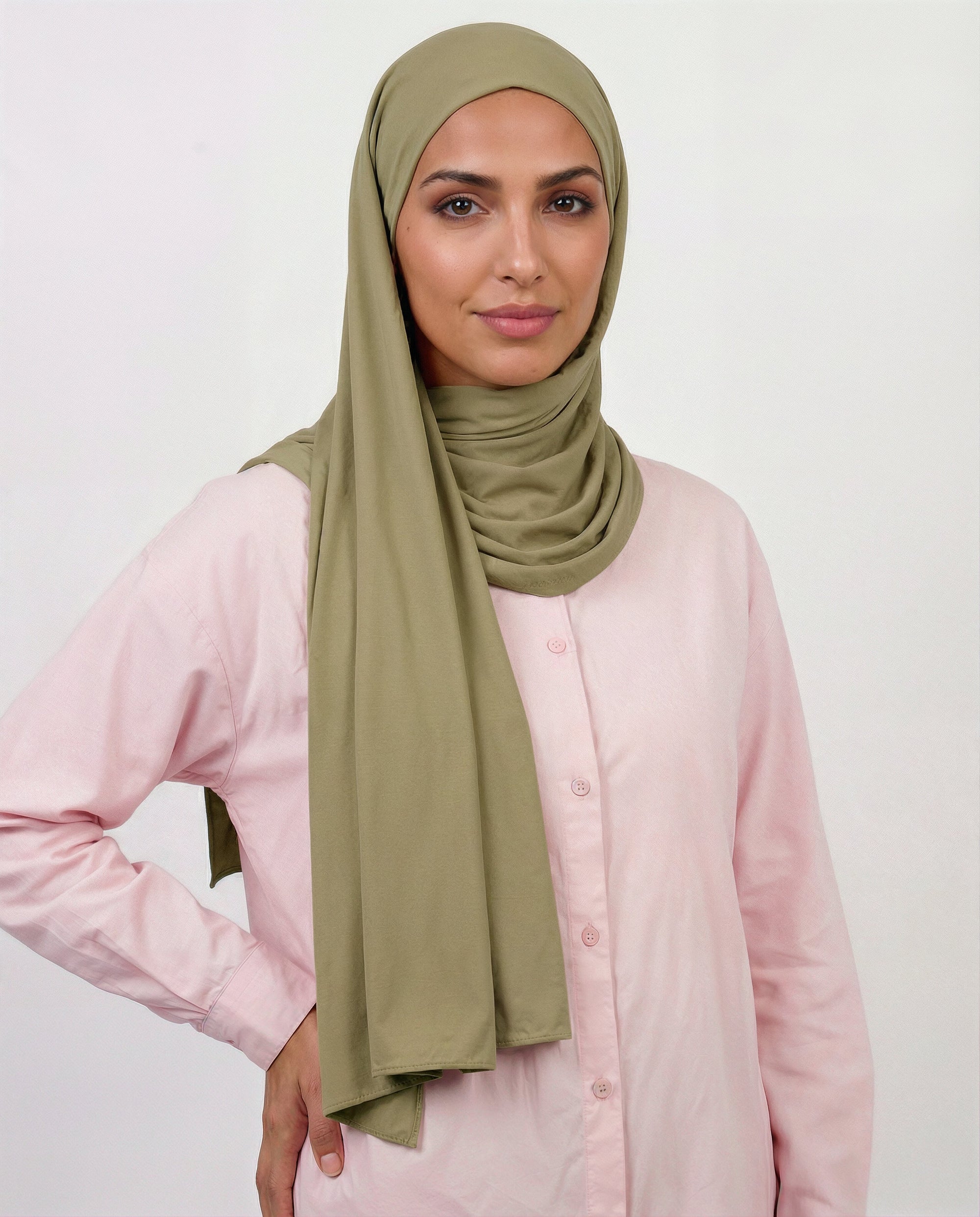 Lycra Coton Maxi – VERT OLIVE