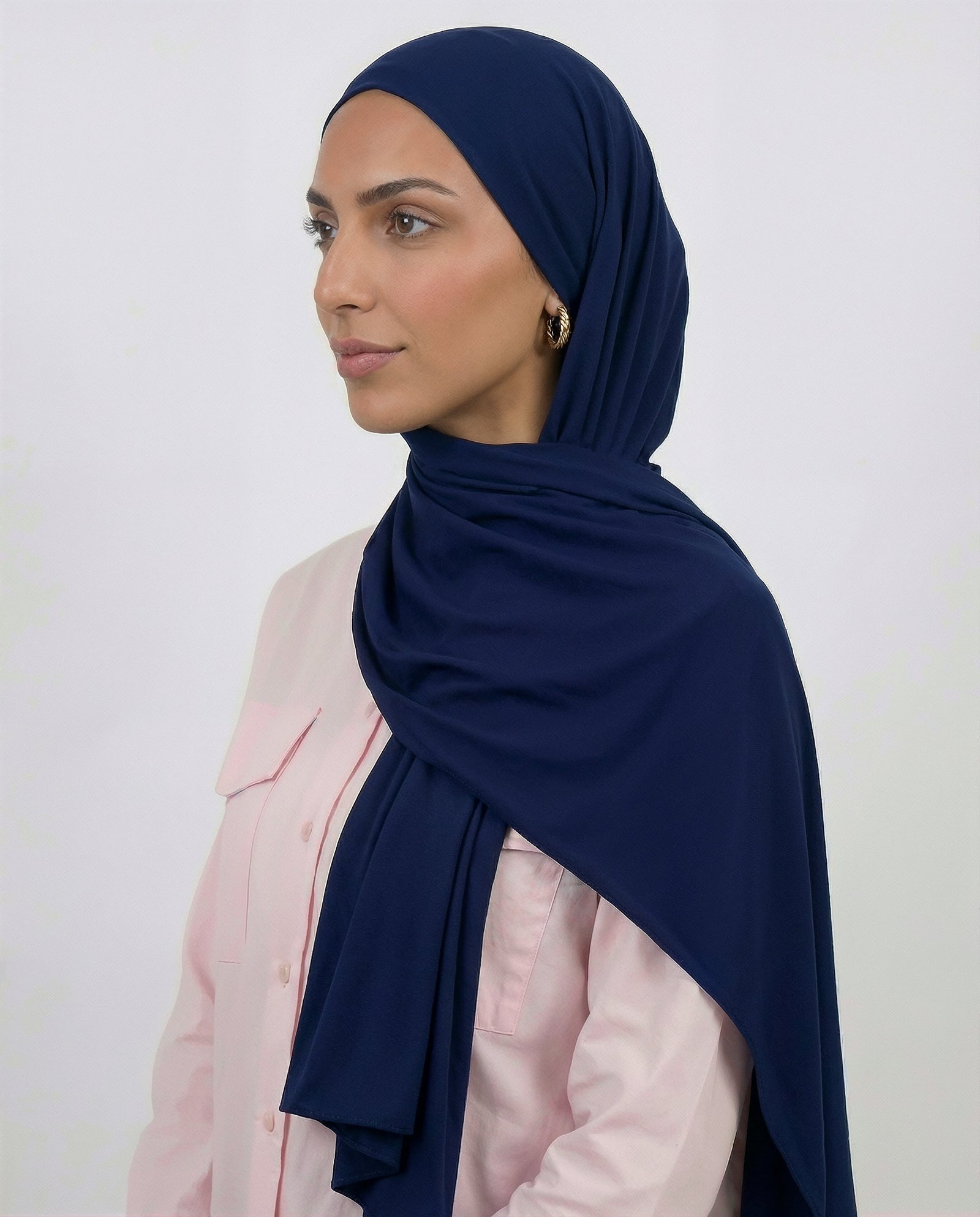 Lycra Coton Maxi – NAVY BLUE