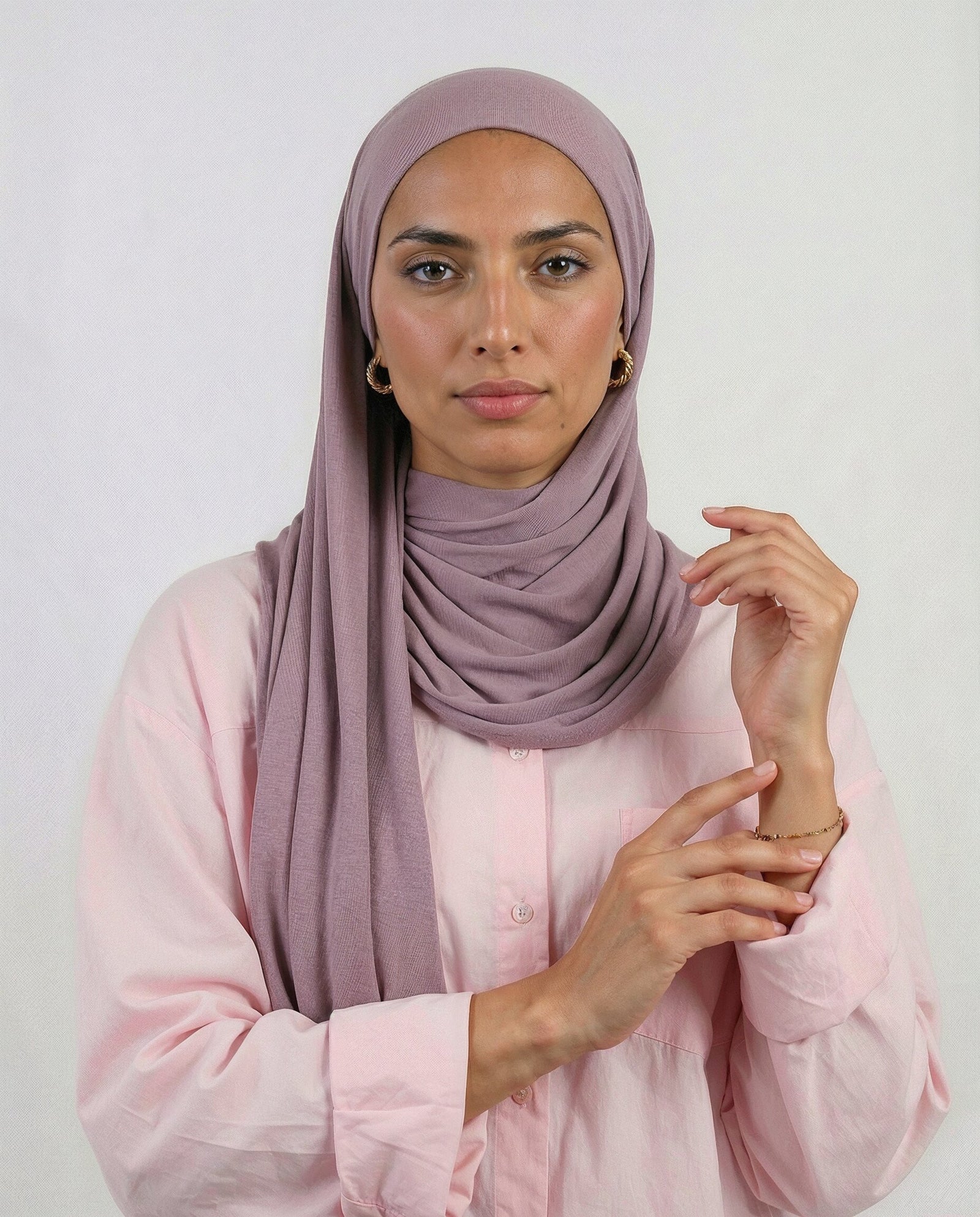 Lycra Coton Maxi – NUDE PINK